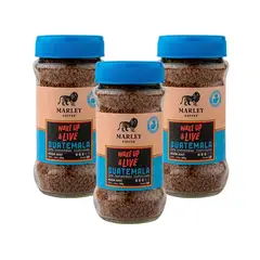 MARLEY COFFEE - Pack x3 Café Liofilizado Wake up and Live Guatemala100 g