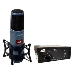 JTS - Microfono Condensador XLR JS-1TUBE+PS-9