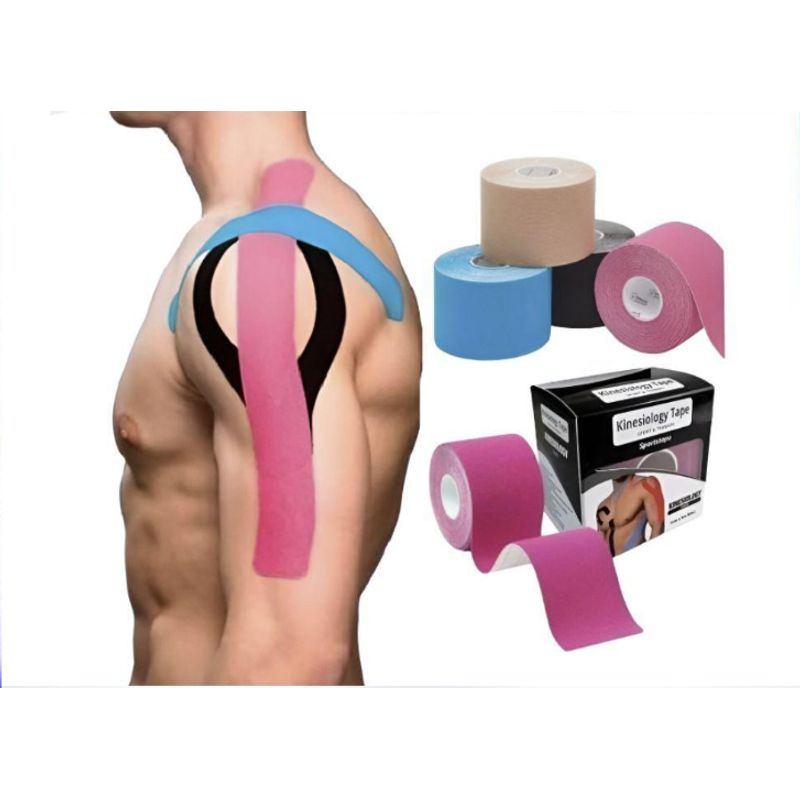 GENERICO - Cinta Kinesiologica De Recuperación 5mx5cm