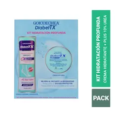 GOICOECHEA - DIABET TX PACK CREMA CORPORAL HIDRATANTE 400ML + CREMA UREA PLUS 10% 250GR