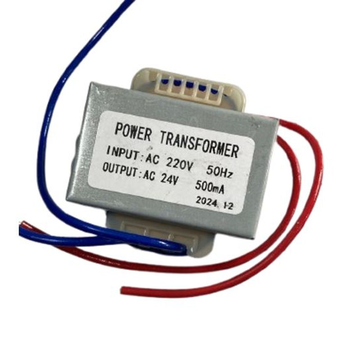 GENERICO - TRANSFORMADOR GENERICO 220V - 24V 0,5 AMPERIOS