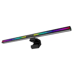 CRUSEC - Barra De Luz Para Monitor PC 55cm Con Retroiluminación RGB.