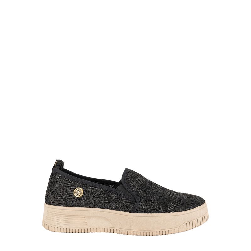 PASSER - Zapatilla Mujer Negro Velin Passer