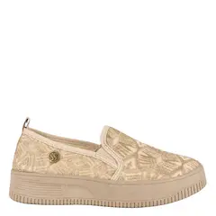 PASSER - Zapatilla Mujer Beige Velin
