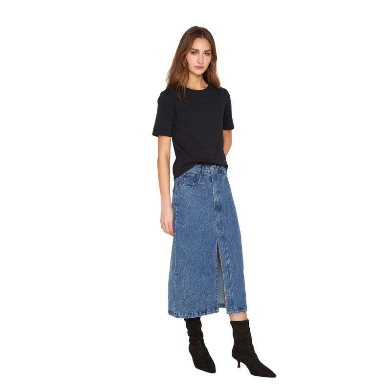 JACINTA TIENDA - Falda Estela azul Jacinta Tienda