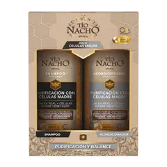 TIO NACHO - CELULAS MADRE PACK SHAMPOO 415ML + ACO 415ML