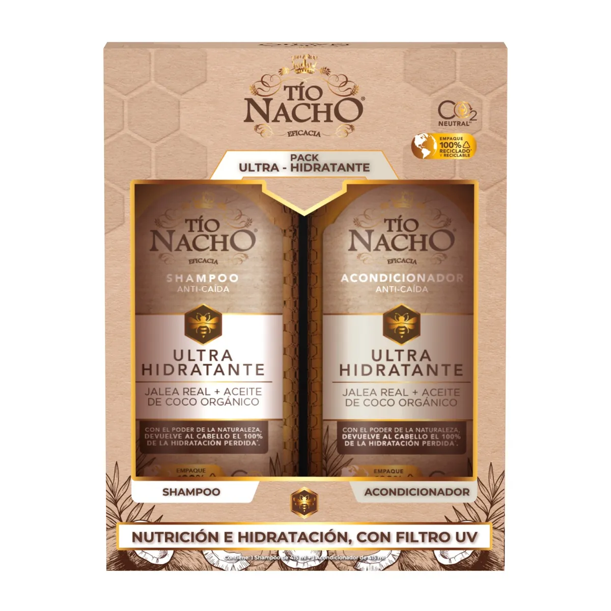 TIO NACHO - TIO NACHO COCO PACK SHAMPOO 415ML + ACO 415ML