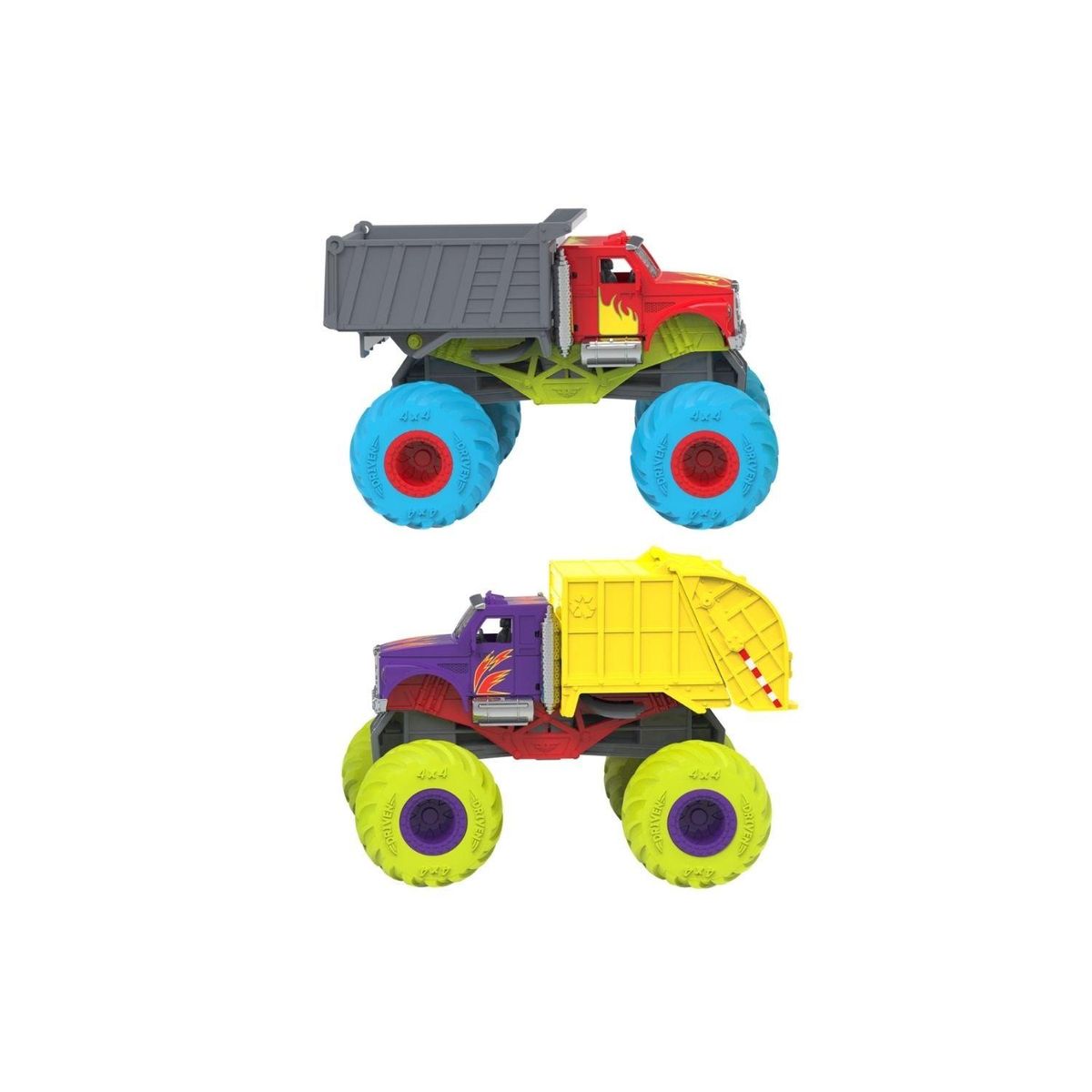 DRIVEN - Monster Trucks de reciclaje y descarga