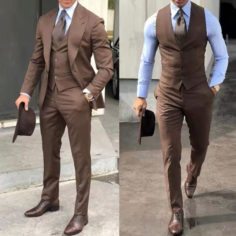 XPRESS RECHARGE - Terno elegante de Tres piezas para Hombre