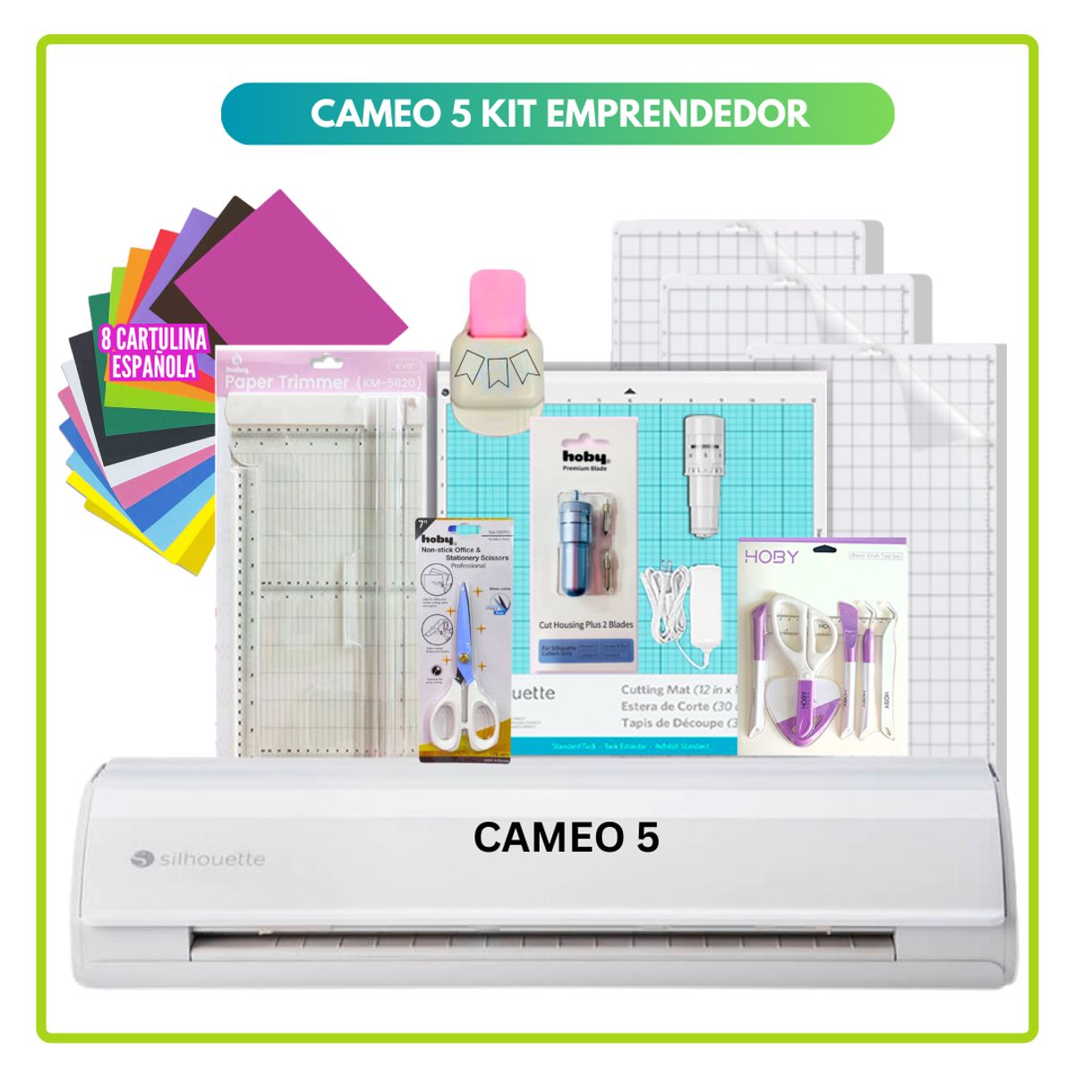 SILHOUETTE - Cameo 5 Silhouette KIT SCRAPBOOK - 1 OCM 05 DOS03