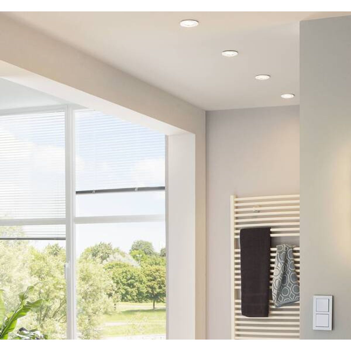 EGLO - Foco Embutido Eglo Peneto Set X3 Luz Cálida Gu10 Incluida