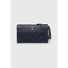 TOMMY HILFIGER - Bandolera Im Latam Jacquard Azul
