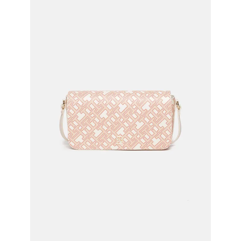 TOMMY HILFIGER - Bandolera Im Latam Print Beige Tommy Hilfiger