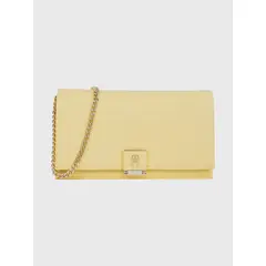 TOMMY HILFIGER - Bandolera Con Monograma Th Amarillo