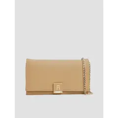 TOMMY HILFIGER - Bandolera Con Monograma Th Beige