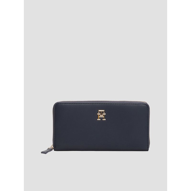 TOMMY HILFIGER - Billetera Con Logotape Azul Tommy Hilfiger