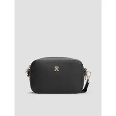 TOMMY HILFIGER - Cartera Distinct Monogram Negro