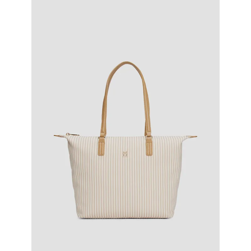 TOMMY HILFIGER - Tote Poppy Summer Beige Tommy Hilfiger