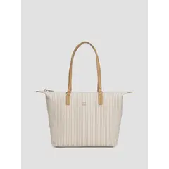 TOMMY HILFIGER - Tote Poppy Summer Beige