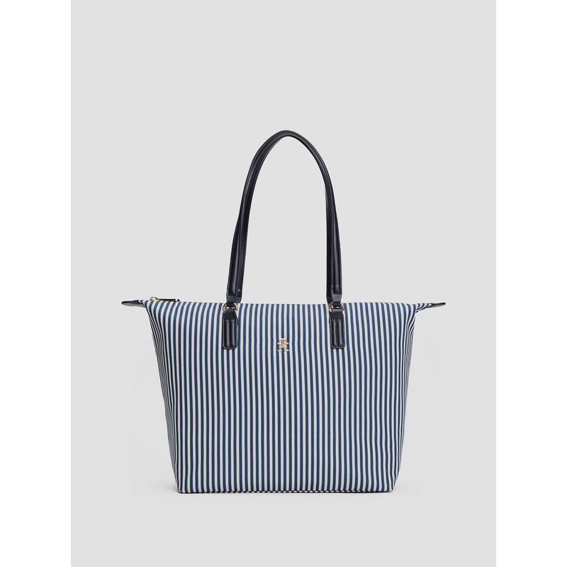 TOMMY HILFIGER - Tote Poppy Summer Azul Tommy Hilfiger