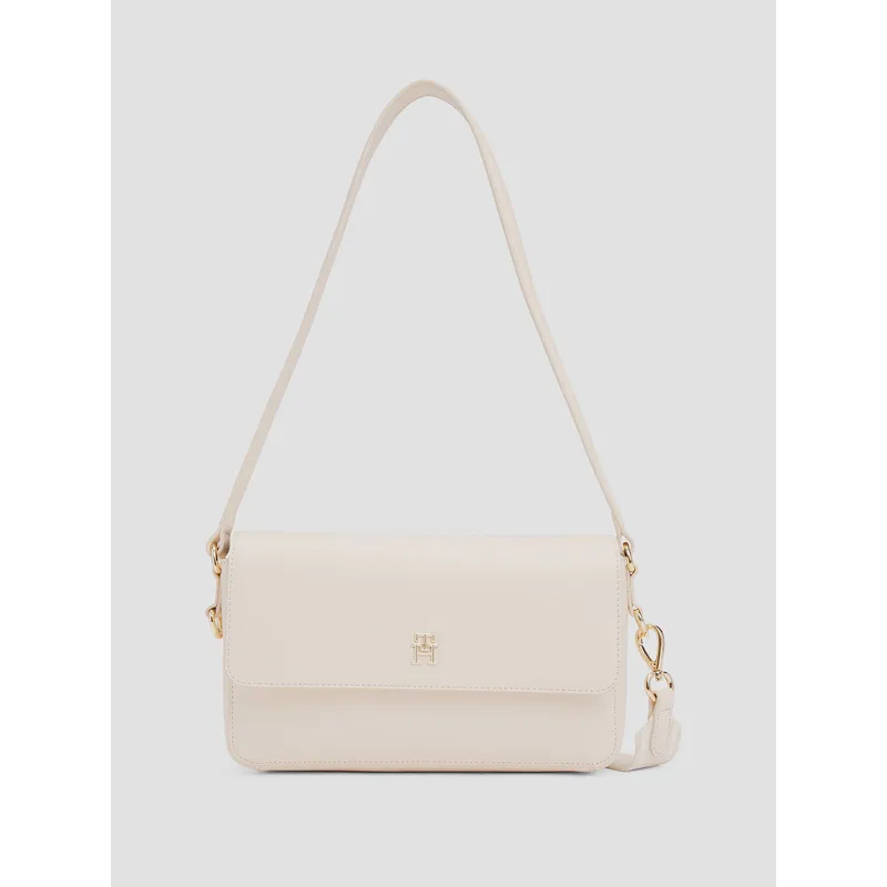 TOMMY HILFIGER - Cartera Monogram Transformable Beige Tommy Hilfiger