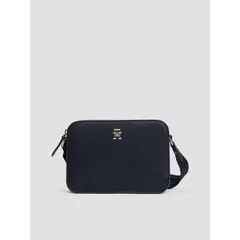 TOMMY HILFIGER - Bandolera Con Monotipo Logotape Azul
