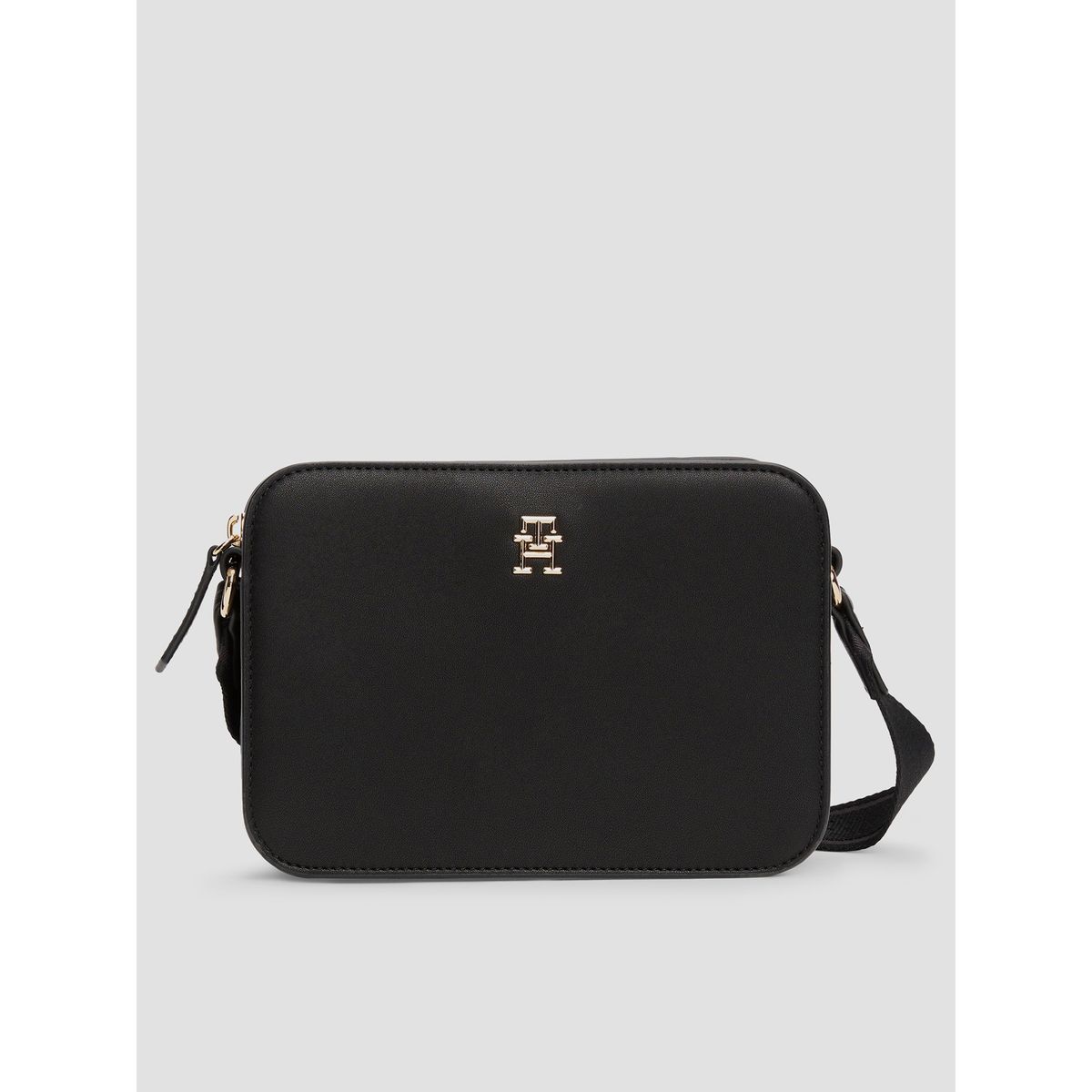 TOMMY HILFIGER - Bandolera Con Monotipo Logotape Negro Tommy Hilfiger