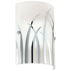 EGLO - Apliqué de Pared Rivato acero blanco 1X60W E14 Cód92742