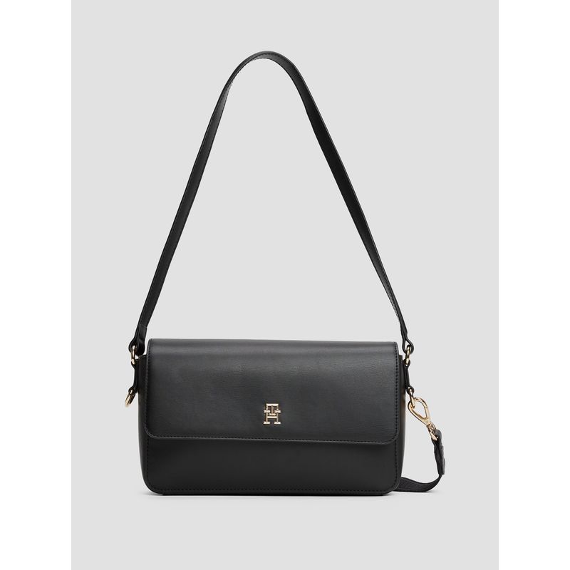TOMMY HILFIGER - Cartera Monogram Transformable Negro Tommy Hilfiger