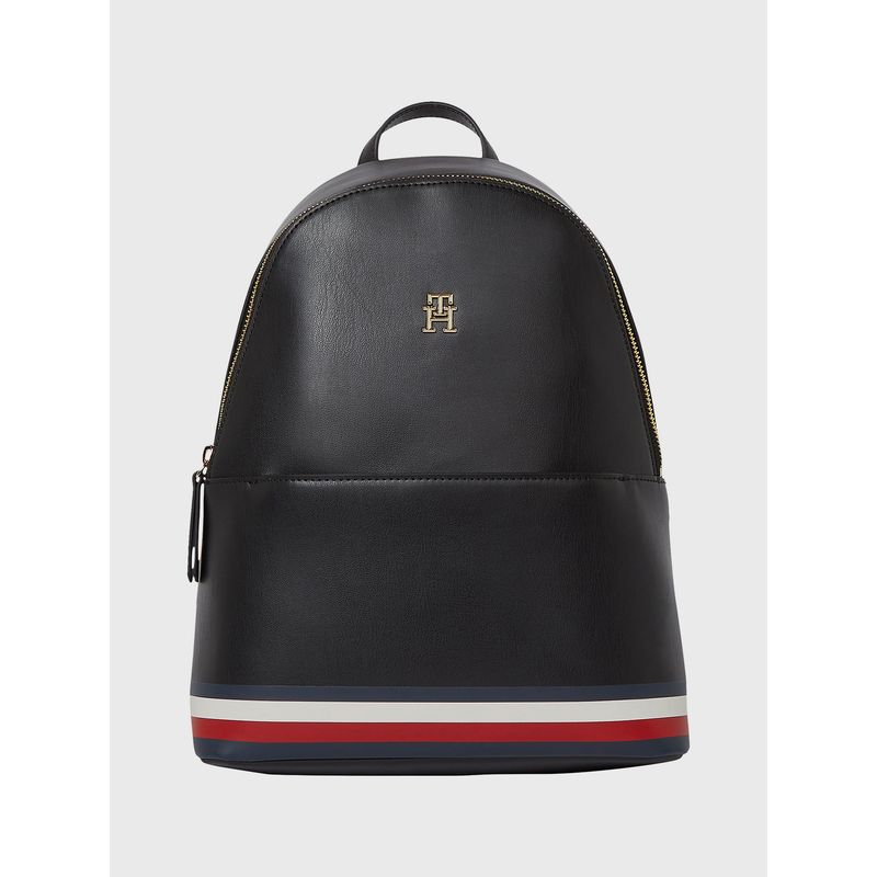 TOMMY HILFIGER - Mochila Im Latam Con Logo Negro Tommy Hilfiger