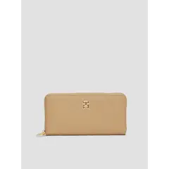 TOMMY HILFIGER - Billetera Monograma Beige