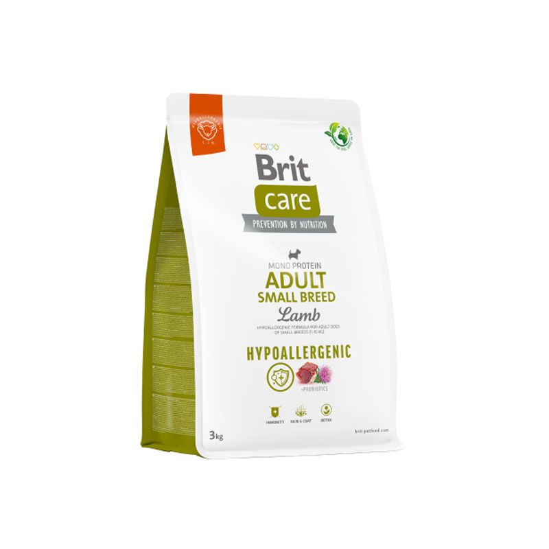 BRIT CARE - brit care perro adult small breed lamb
