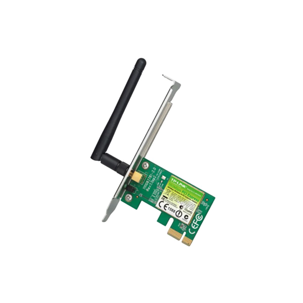 TP LINK - TP-Link TL-WN781ND Adaptador de Red PCIe Inalámbrico Wi-Fi N 150Mbps