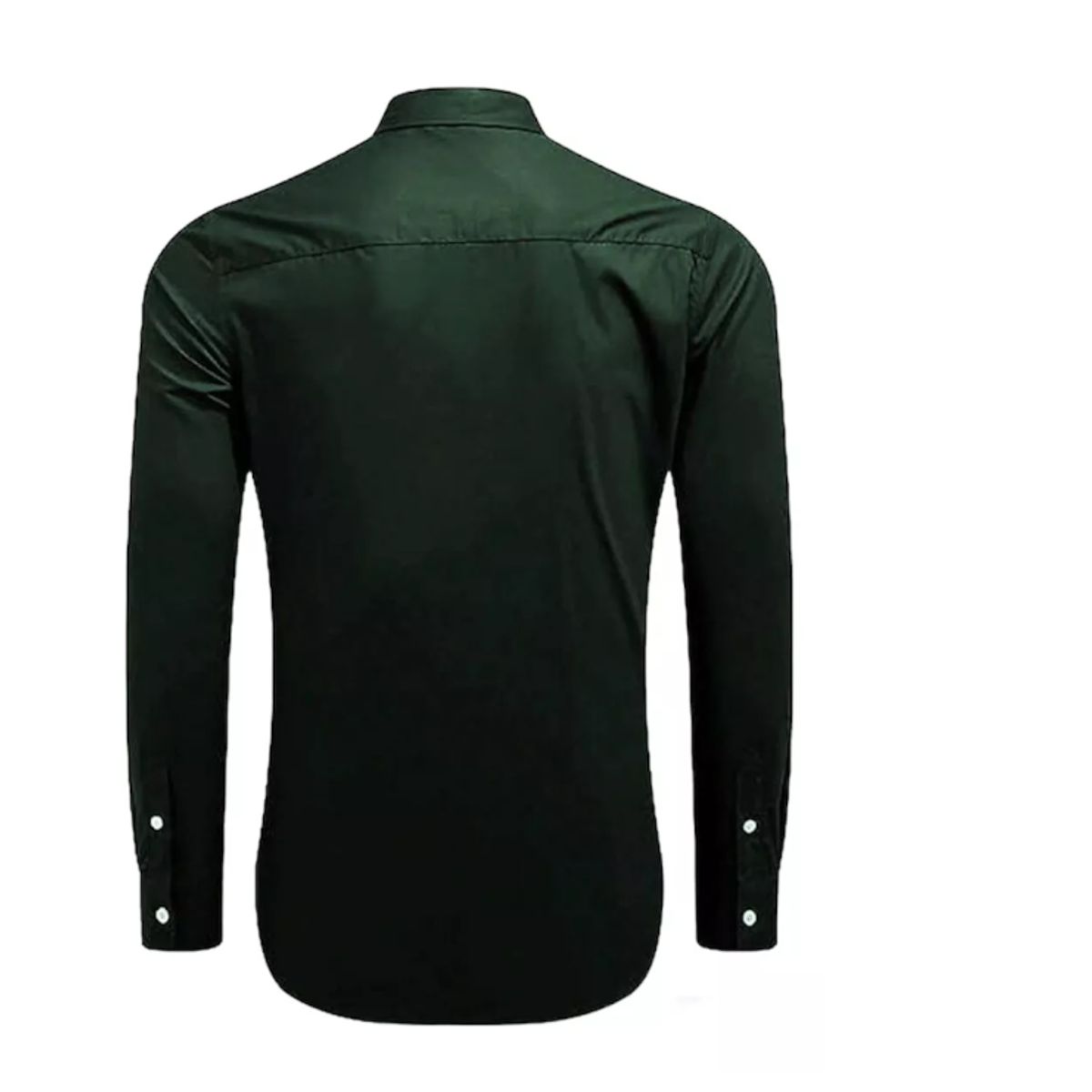 XPRESS RECHARGE - Camisa lisa verde oscuro para Hombre