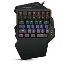 DM - Teclado Gamer Pro G94 Rgb Con Macros 36 Teclas De Una Mano