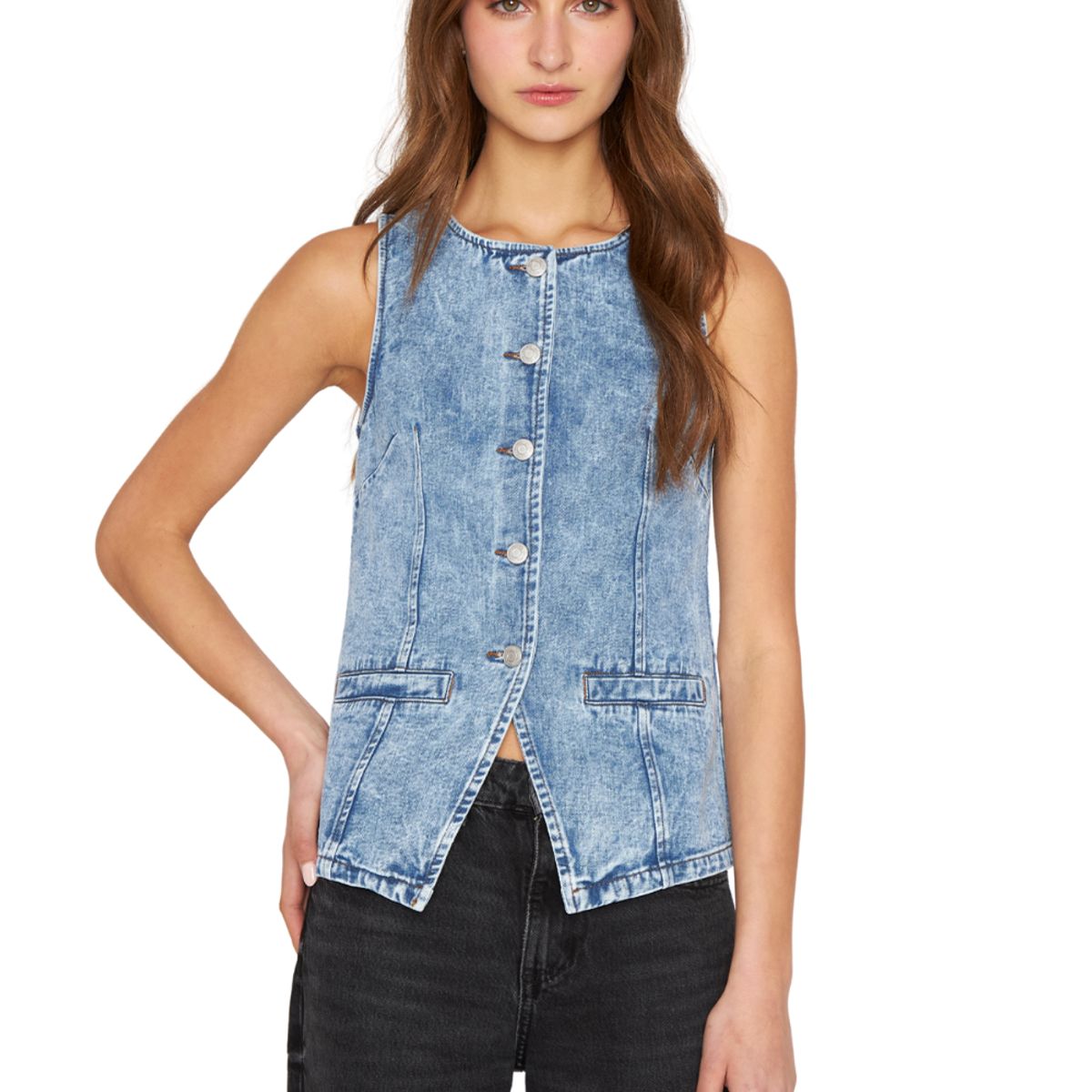 JACINTA TIENDA - Vest Alicia azul Jacinta Tienda