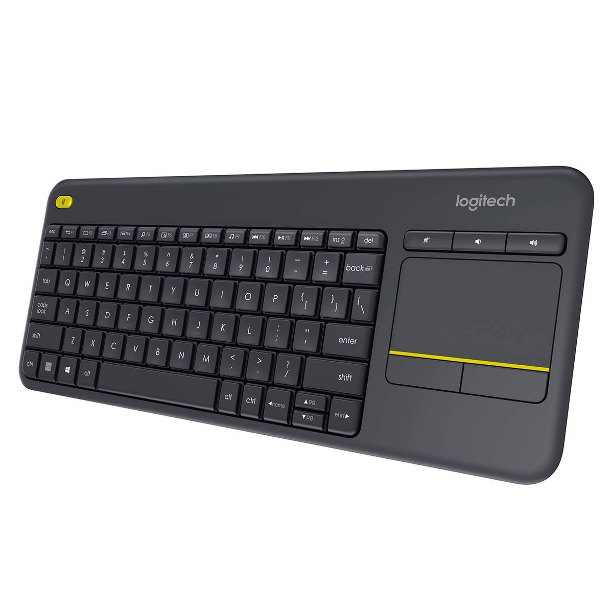 LOGITECH - Teclado Logitech K400 Plus Inalambrico Touchpad p/ Smart TV