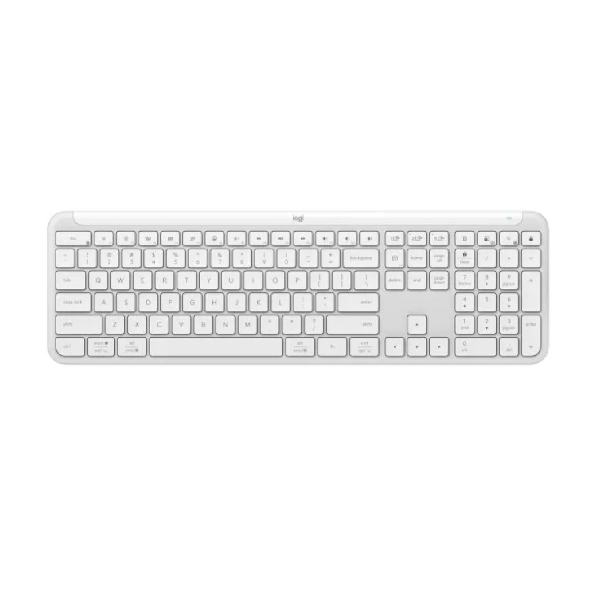 LOGITECH - Teclado Logitech Signature Slim Inalambrico K950 Blanco