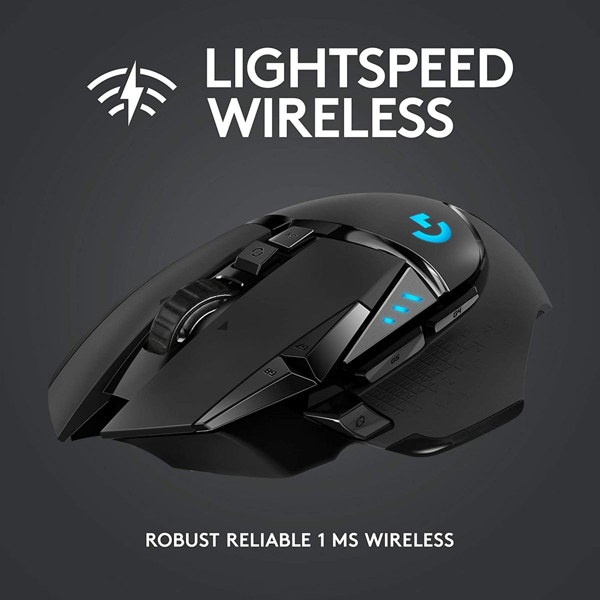 LOGITECH - Mouse de juego Logitech G Series Lightspeed G502 negro
