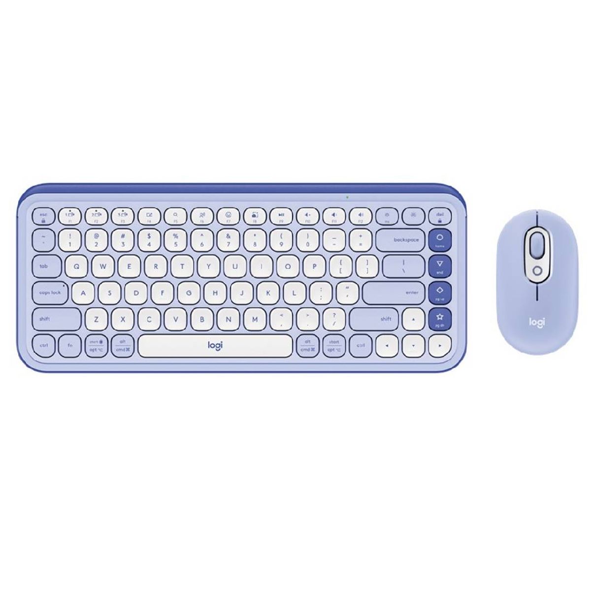 LOGITECH - Teclado Logitech POP Icon Combo Español Lila