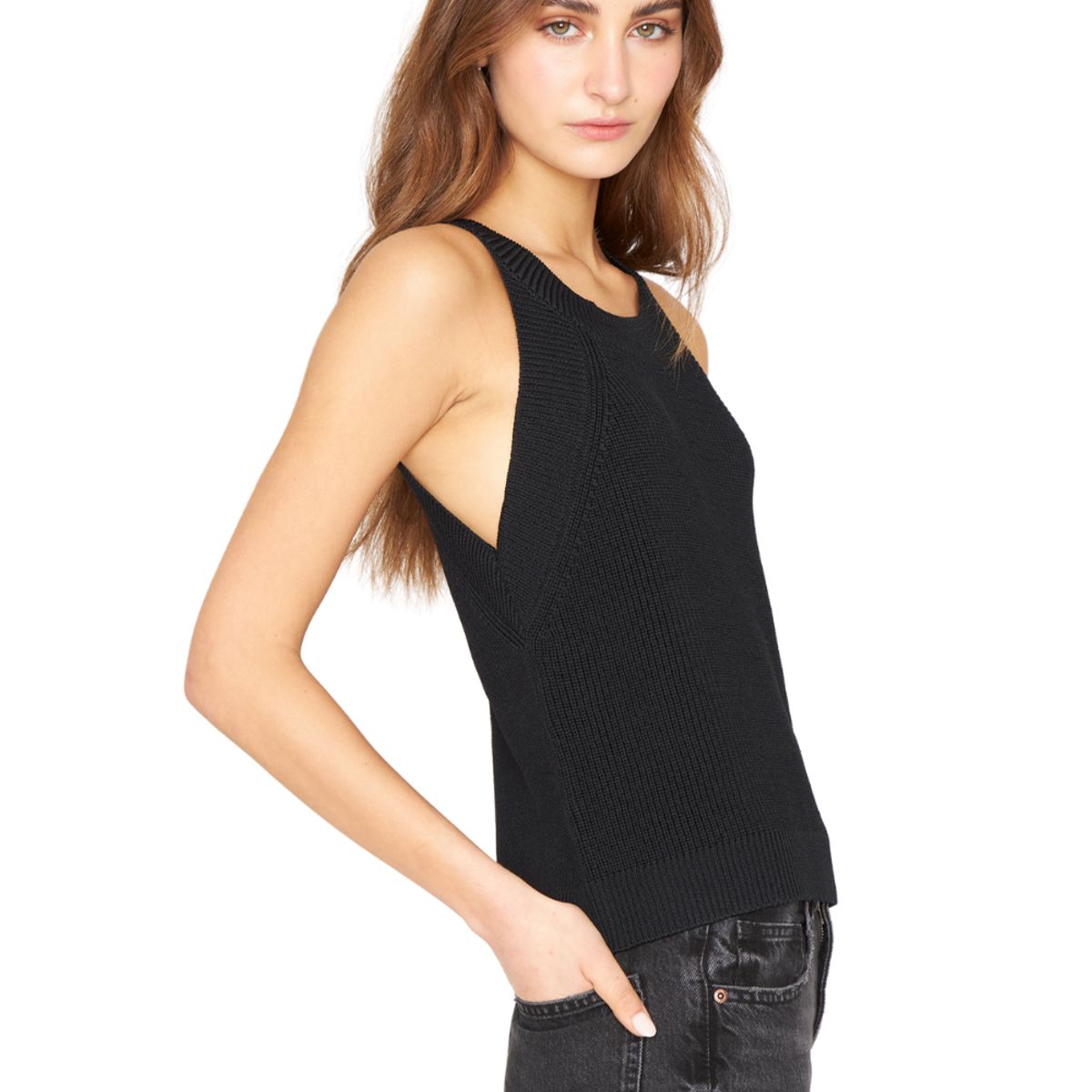 JACINTA TIENDA - Top Halter negro Jacinta Tienda