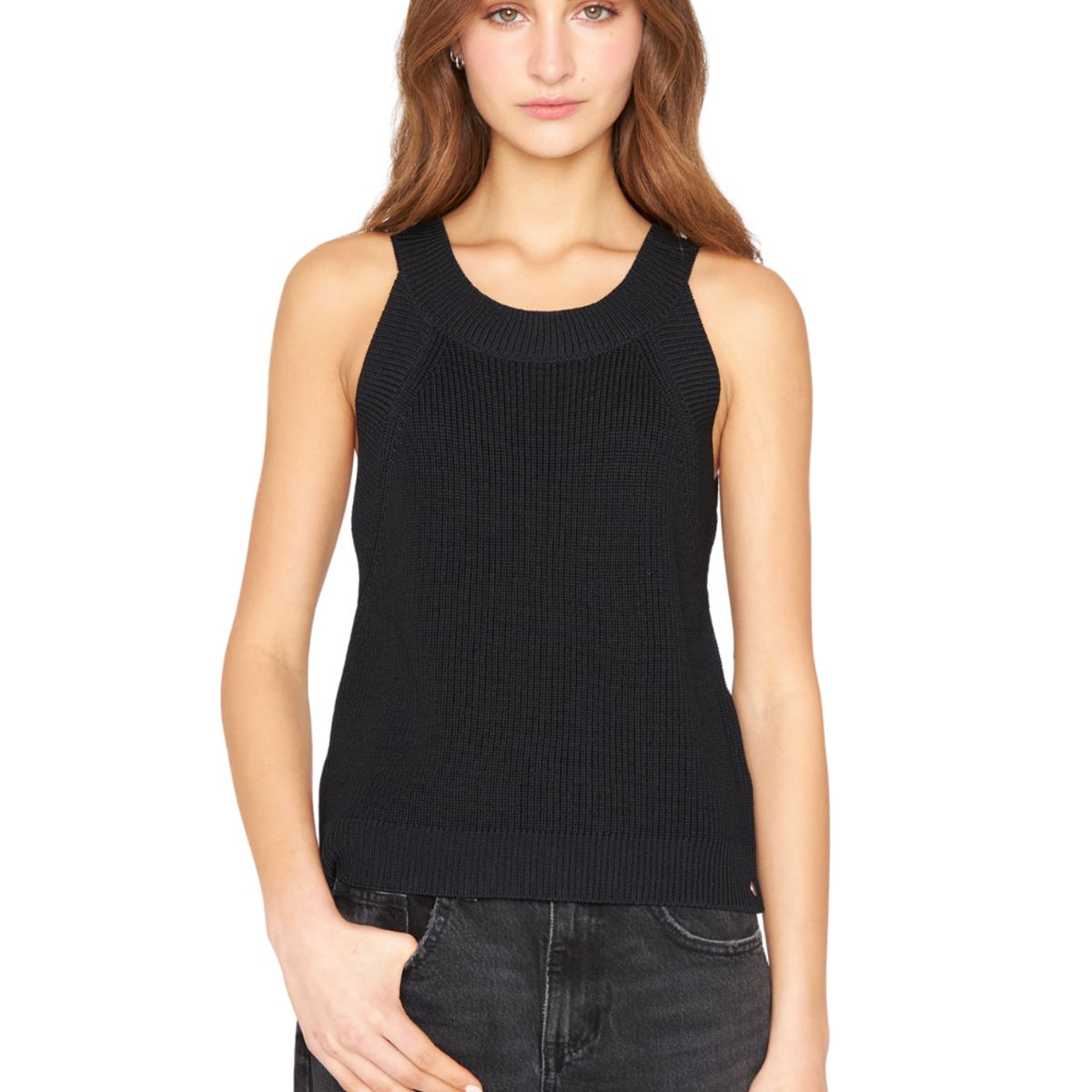 JACINTA TIENDA - Top Halter negro Jacinta Tienda