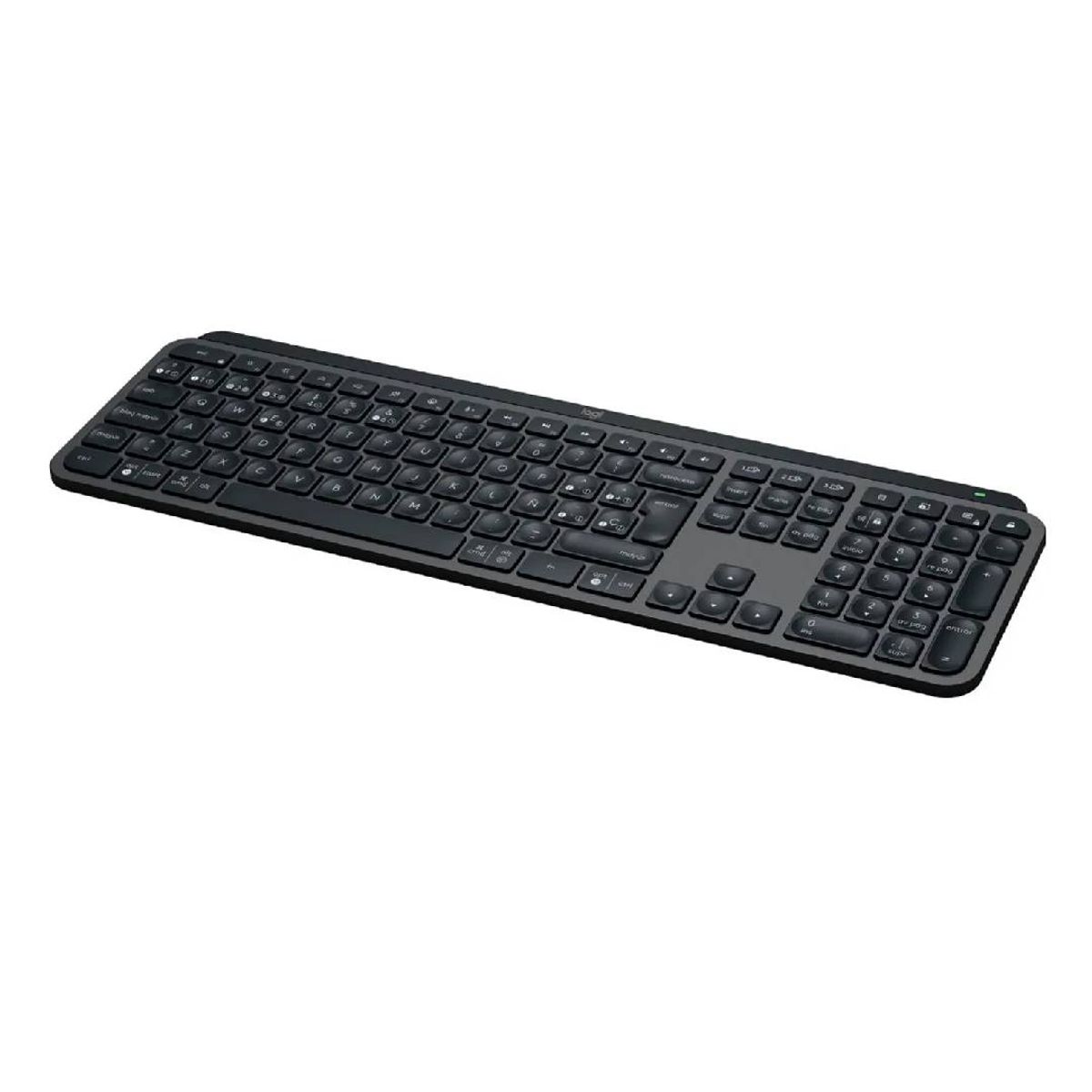 LOGITECH - Teclado Inalámbrico Logitech Mx Keys S Negro Español