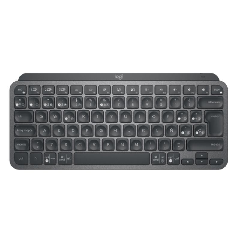 LOGITECH - Teclado Logitech MX Keys Mini Negro Inalambrico Bluetooth