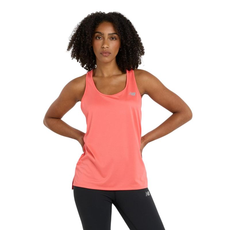 NEW BALANCE - Polera Running Mujer New Balance Sport Essentials Rosada