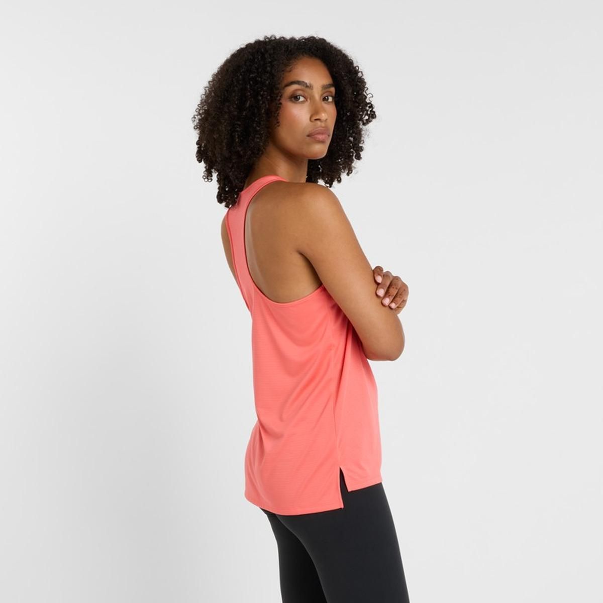 NEW BALANCE - Polera Running Mujer New Balance Sport Essentials Rosada