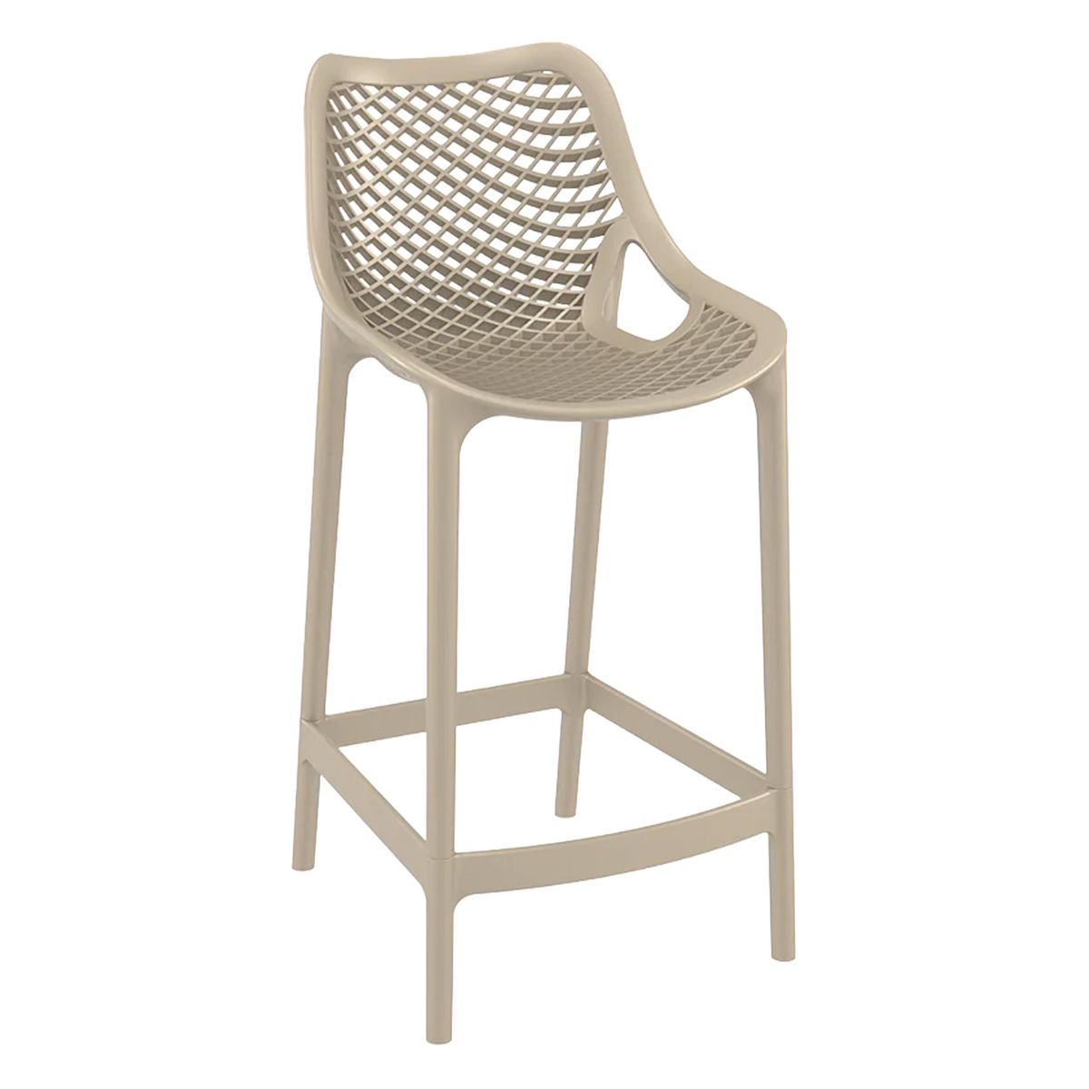 DECO EXTERIOR - 4 Taburetes de exterior Air Bar 65 - Arena