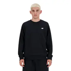 NEW BALANCE - Polerón Hombre Negro