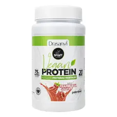 DRASANVI - PROTEIN VEGAN SABOR FRAMBUESA SIN GLUTEN 600g