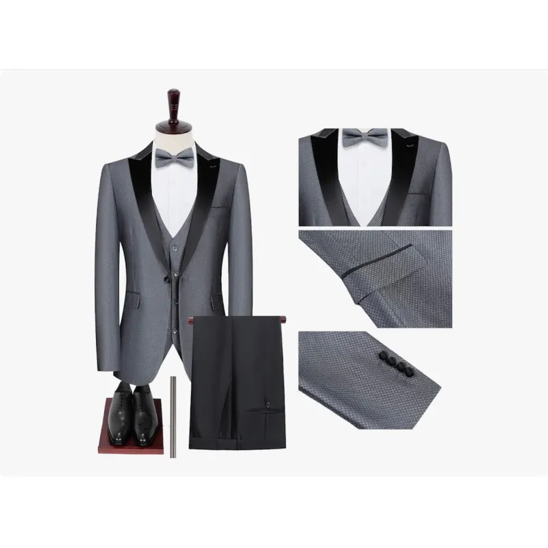 XPRESS RECHARGE - Traje de dos piezas con puntitos para hombre